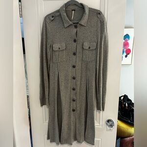 Free People sweater coat